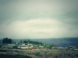 View of the theater from our camp site