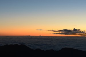 Sunrise on Haleakala