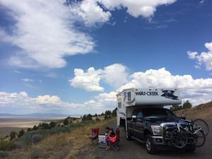 Lunch at the edge of nowhere. 